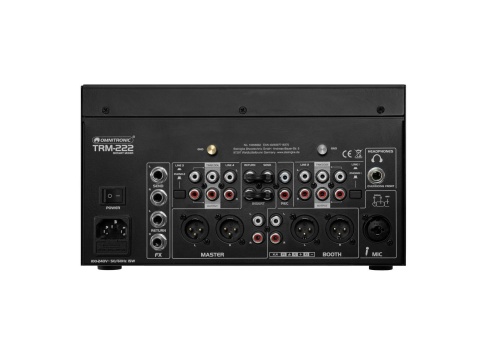 OMNITRONIC TRM-222 – 2-kanałowy Mikser Rotary – Poczuj Klasyczne Brzmienie na Nowo | Lfx.com.pl