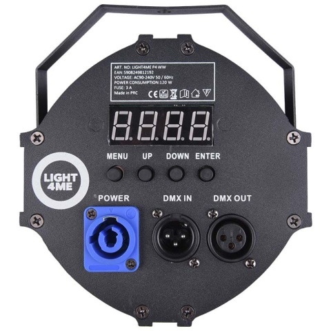 Light4Me P4 WW – Reflektor Sceniczny LED PAR Ciepły Biały