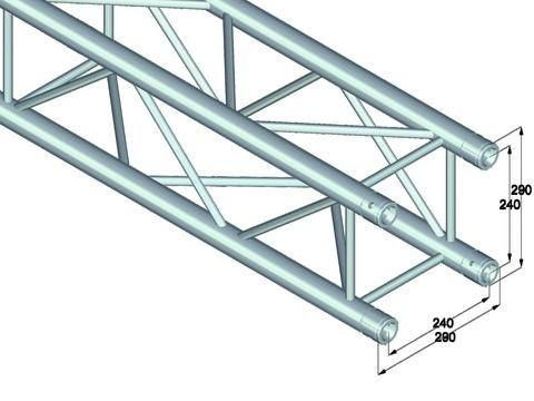 ALUTRUSS - QUADLOCK 6082-1000 kratownica belka aluminiowa - dystrybutor