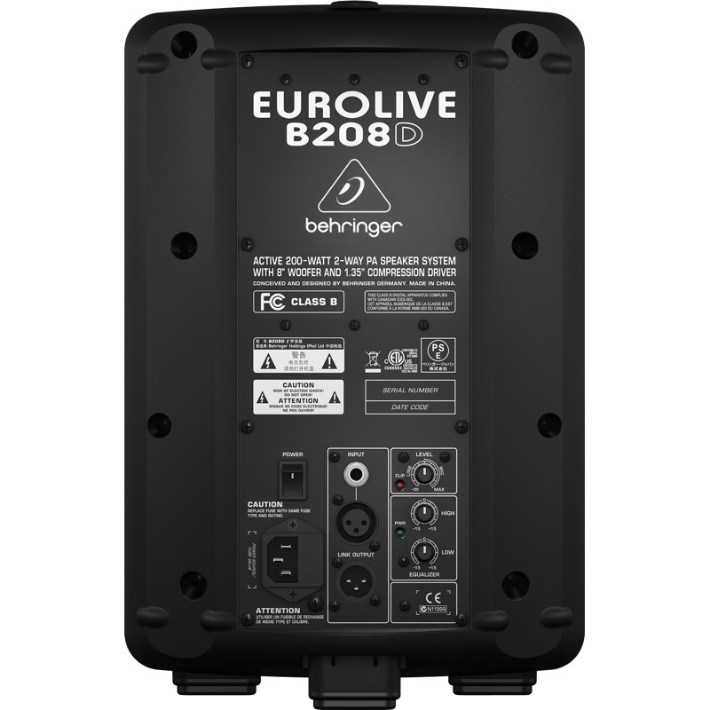 BEHRINGER - kolumna aktywna EUROLIVE B208D BEHRINGER - kolumna aktywna EUROLIVE B208D