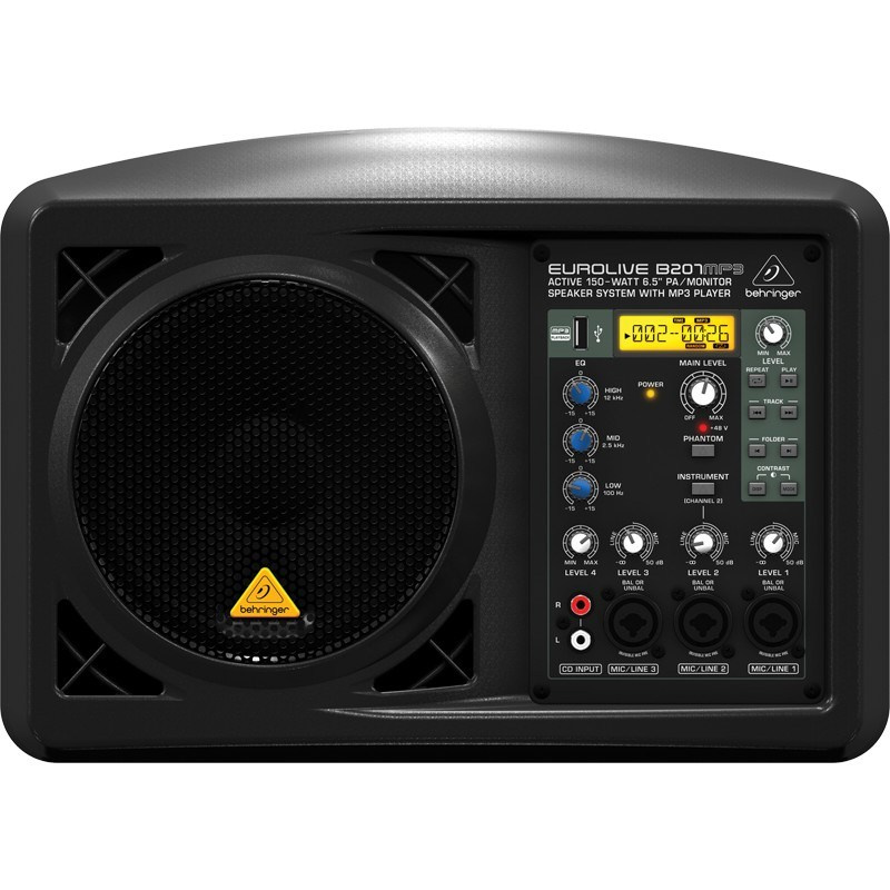 BEHRINGER - Kolumna aktywna EUROLIVE B207MP3 BEHRINGER - Kolumna aktywna EUROLIVE B207MP3