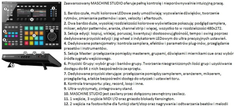 NI - Maschine Studio Black NI - Maschine Studio Black