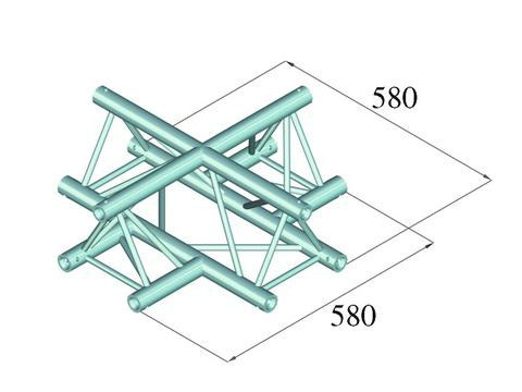 ALUTRUSS DECOLOCK DQ3-PAC41 4-Way Cross Piece - dystrybutor