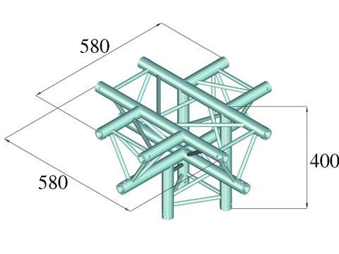 ALUTRUSS DECOLOCK DQ3-PAC53 5-Way Corner \/ - dystrybutor