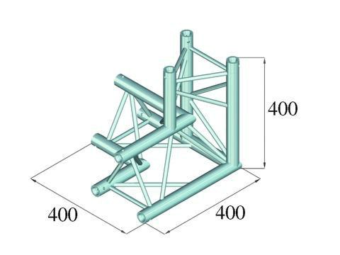 ALUTRUSS DECOLOCK DQ3-PAL33 3-Way Corner 90° - dystrybutor