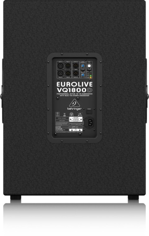 BEHRINGER - Subwoofer aktywny VQ1800D 500W BEHRINGER - Subwoofer aktywny VQ1800D 500W
