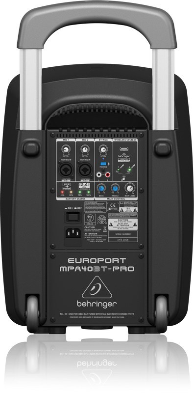 Behringer - Przenośna kolumna aktywna MPA40BT-PRO Behringer - Przenośna kolumna aktywna MPA40BT-PRO