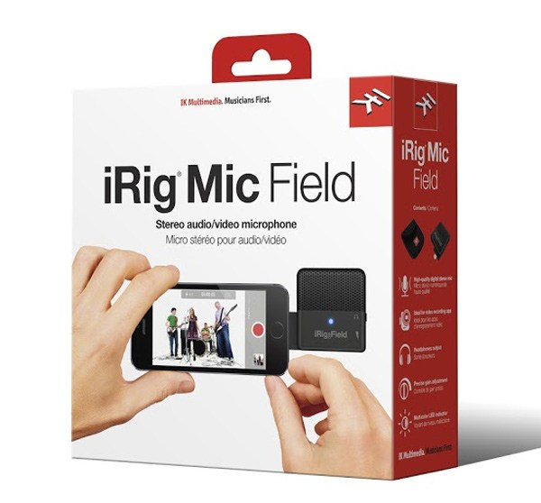 IK MULTIMEDIA - Mikrofon Iphon Ipod Ipad iRIG MIC FIELD