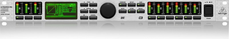 Behringer - Procesor dźwięku ULTRADRIVE DCX2496 Behringer - Procesor dźwięku ULTRADRIVE DCX2496