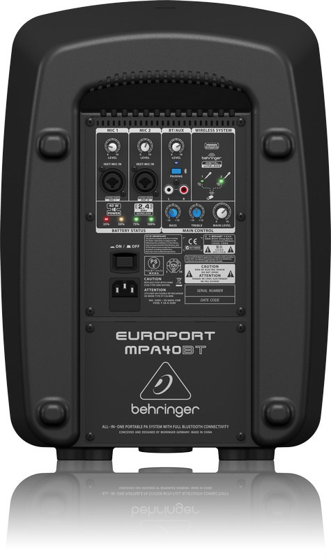 Behringer - Przenośna kolumna aktywna MPA40BT Behringer - Przenośna kolumna aktywna MPA40BT