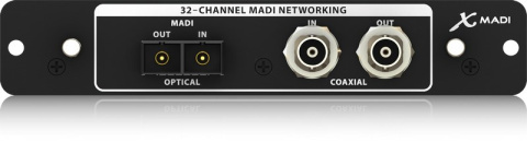 behringer EXPANSION CARD X-MADI - karta rozszerzenia MADI do konsolet X32 behringer EXPANSION CARD X-MADI - karta rozszerzenia MADI do konsolet X32