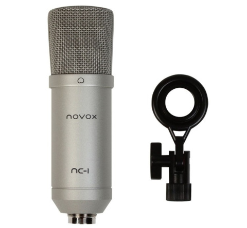 Novox NC-1 + Statyw + Pop Filtr - mikrofon pojemnościowy USB