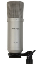 Novox NC-1 + Statyw + Pop Filtr - mikrofon pojemnościowy USB