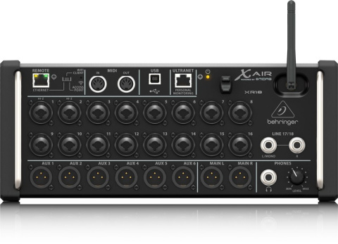 Behringer XR18 - 18-kanałowy mikser cyfrowy rack z routerem WiFi iPad/Android Behringer XR18 - 18-kanałowy mikser cyfrowy rack z routerem WiFi iPad/Android