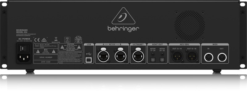 BEHRINGER DIGITAL SNAKE S32 - cyfrowy stage box I/O BEHRINGER DIGITAL SNAKE S32 - cyfrowy stage box I/O