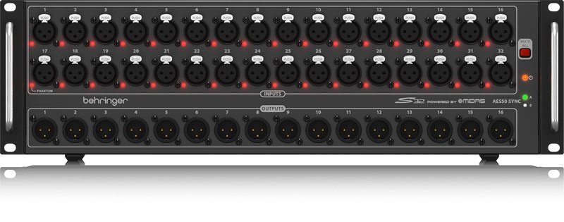 BEHRINGER DIGITAL SNAKE S32 - cyfrowy stage box I/O BEHRINGER DIGITAL SNAKE S32 - cyfrowy stage box I/O