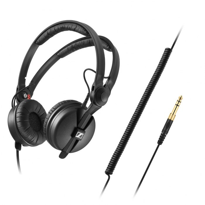Sennheiser HD-25 Plus słuchawki dla dj'a z kablem spiralnym - autoryzowany partner Sennheiser Pro