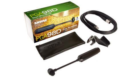 Shure PGA98D-XLR mikrofon pojemnościowy do bębnów