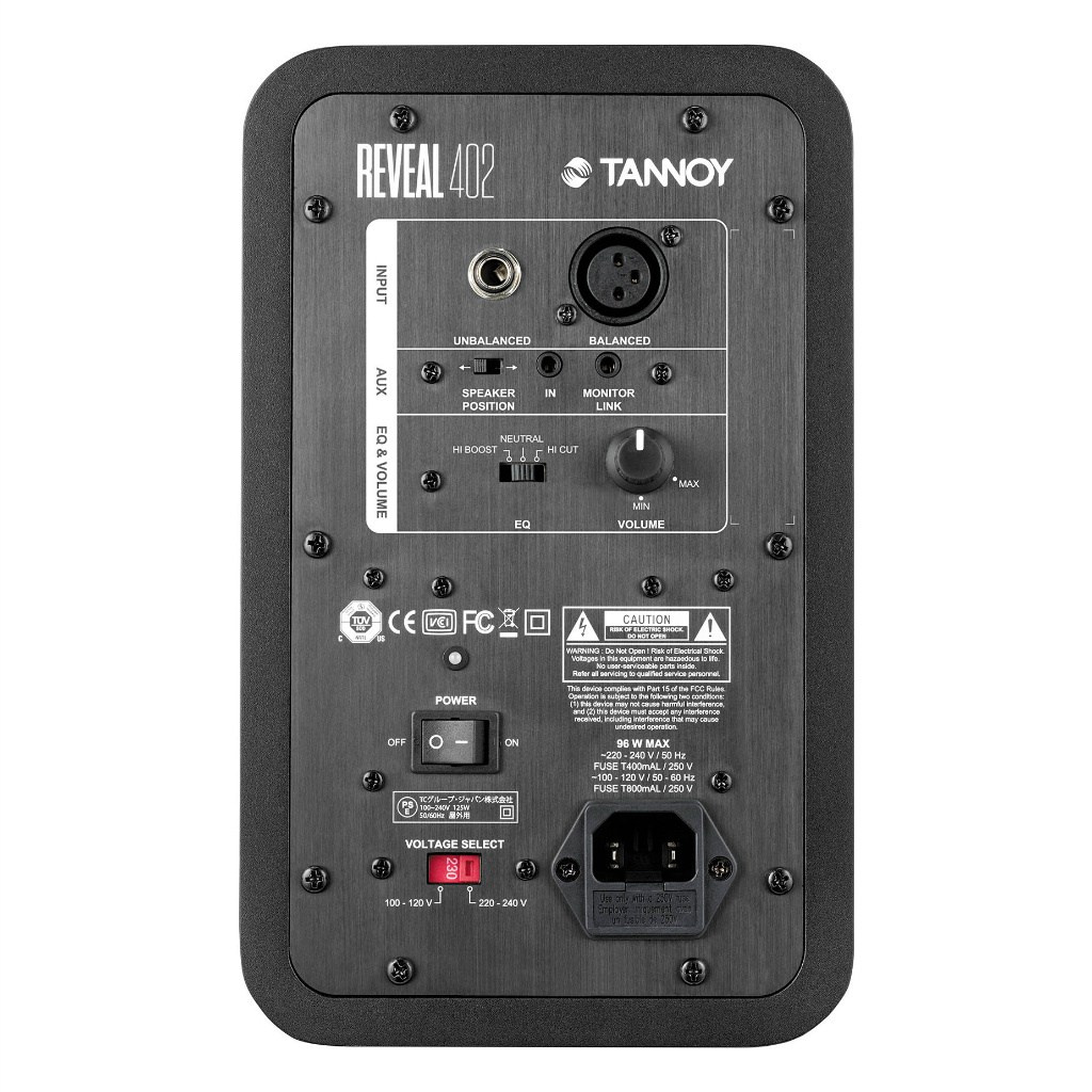 TANNOY - Aktywny monitor studyjny REVEAL 402 TANNOY - Aktywny monitor studyjny REVEAL 402