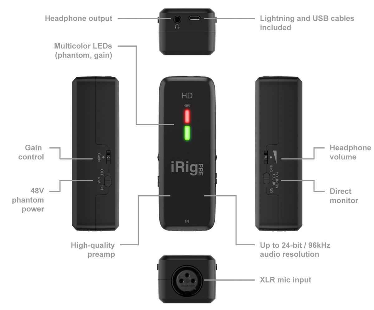 IK Multimedia - iRig Pre HD IK Multimedia - iRig Pre HD