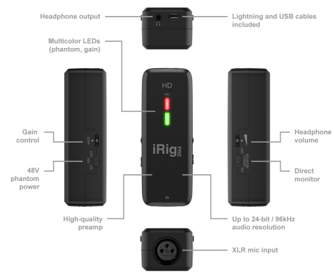 IK Multimedia - iRig Pre HD