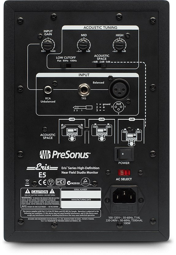 PreSonus Eris E5 - Monitor Aktywny PreSonus Eris E5 - Monitor Aktywny