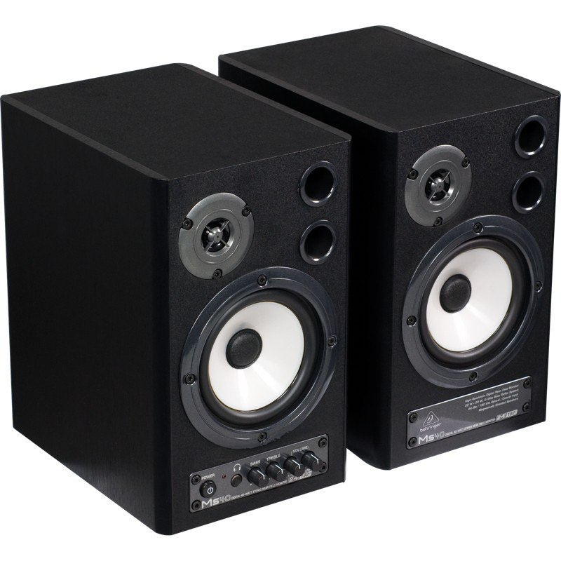 BEHRINGER DIGITAL MONITOR SPEAKERS MS40 - para aktywnych cyfrowych monitorów bliskiego pola BEHRINGER DIGITAL MONITOR SPEAKERS MS40 - para aktywnych cyfrowych monitorów bliskiego pola