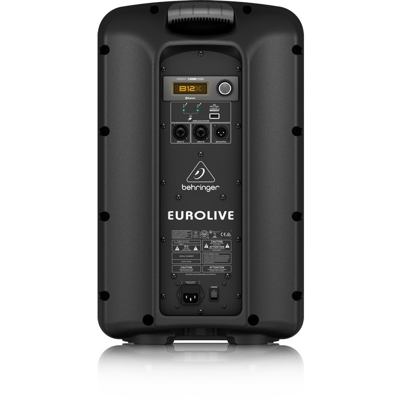 BEHRINGER EUROLIVE B12X - aktywna kolumna głośnikowa 12" z Bluetooth BEHRINGER EUROLIVE B12X - aktywna kolumna głośnikowa 12" z Bluetooth