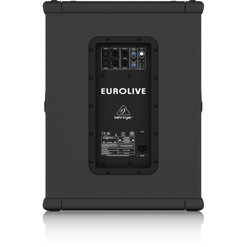 BEHRINGER EUROLIVE B1500XP - aktywny subwoofer 15" 3000W BEHRINGER EUROLIVE B1500XP - aktywny subwoofer 15" 3000W