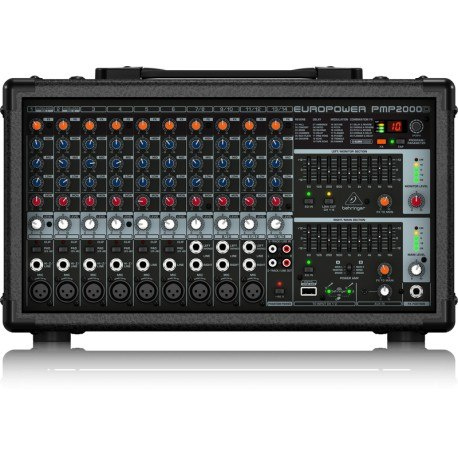 BEHRINGER EUROPOWER PMP1680S - powermikser z procesorem efektów BEHRINGER EUROPOWER PMP1680S - powermikser z procesorem efektów