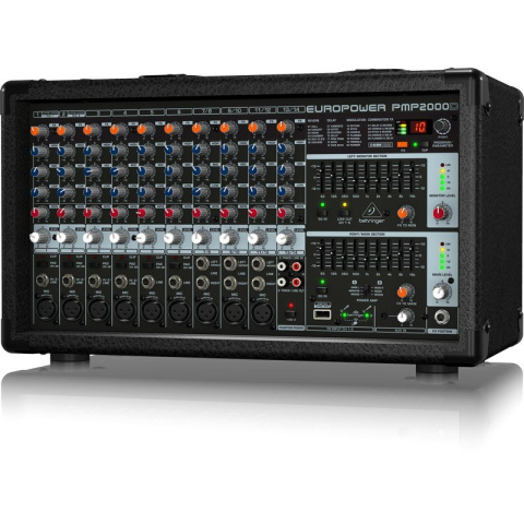 BEHRINGER EUROPOWER PMP1680S - powermikser z procesorem efektów BEHRINGER EUROPOWER PMP1680S - powermikser z procesorem efektów
