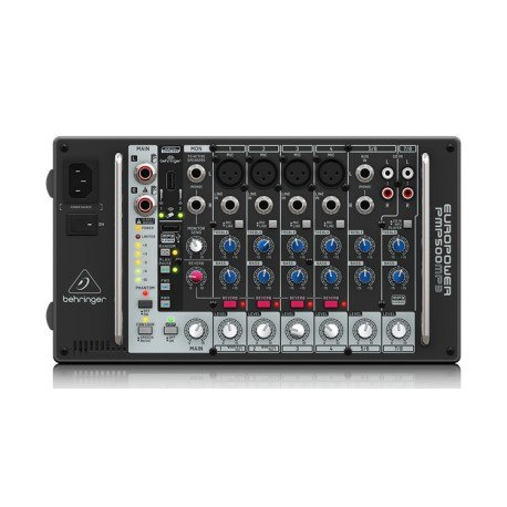 BEHRINGER EUROPOWER PMP500MP3 - powermikser z odtwarzaczem MP3 BEHRINGER EUROPOWER PMP500MP3 - powermikser z odtwarzaczem MP3