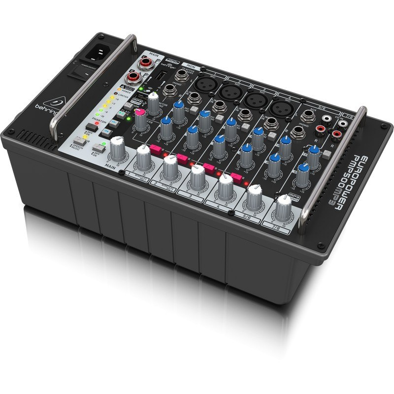 BEHRINGER EUROPOWER PMP500MP3 - powermikser z odtwarzaczem MP3 BEHRINGER EUROPOWER PMP500MP3 - powermikser z odtwarzaczem MP3