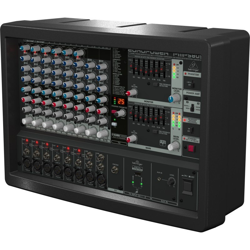 BEHRINGER EUROPOWER PMP580S - powermikser z procesorem efektów BEHRINGER EUROPOWER PMP580S - powermikser z procesorem efektów