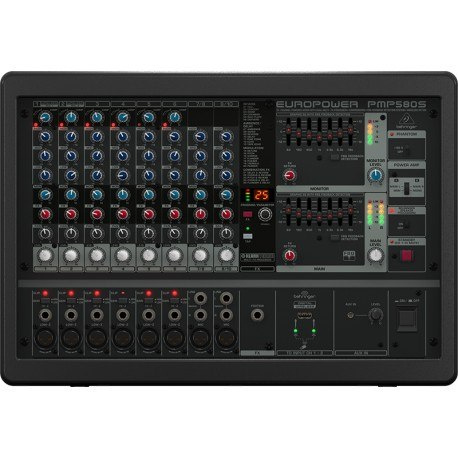 BEHRINGER EUROPOWER PMP580S - powermikser z procesorem efektów BEHRINGER EUROPOWER PMP580S - powermikser z procesorem efektów