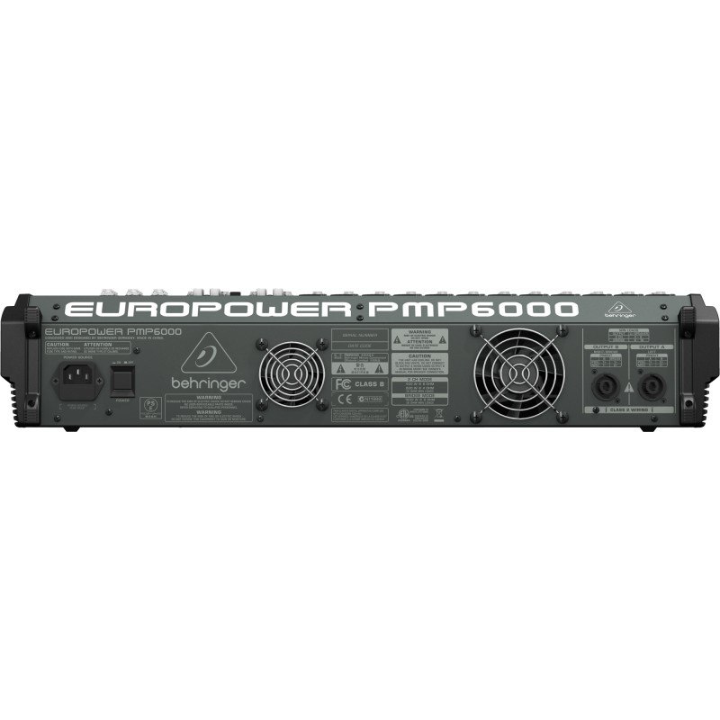 BEHRINGER EUROPOWER PMP6000 - powermikser z procesorem efektów BEHRINGER EUROPOWER PMP6000 - powermikser z procesorem efektów