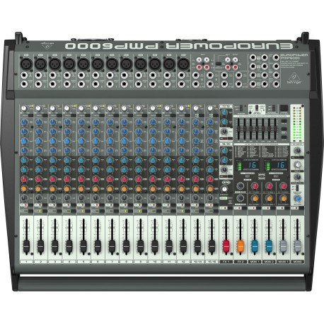 BEHRINGER EUROPOWER PMP6000 - powermikser z procesorem efektów BEHRINGER EUROPOWER PMP6000 - powermikser z procesorem efektów