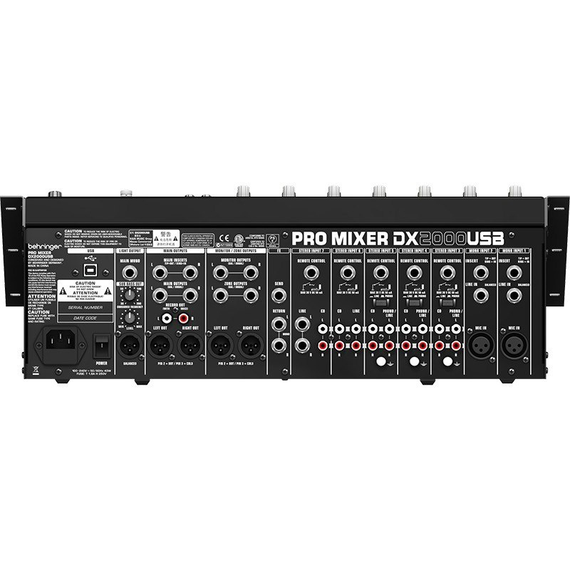 BEHRINGER DX2000USB BEHRINGER DX2000USB