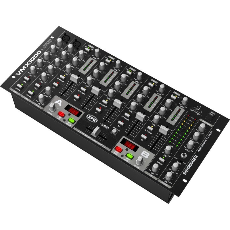 BEHRINGER PRO MIXER VMX1000USB - 7-kanałowy mikser DJ z USB BEHRINGER PRO MIXER VMX1000USB - 7-kanałowy mikser DJ z USB