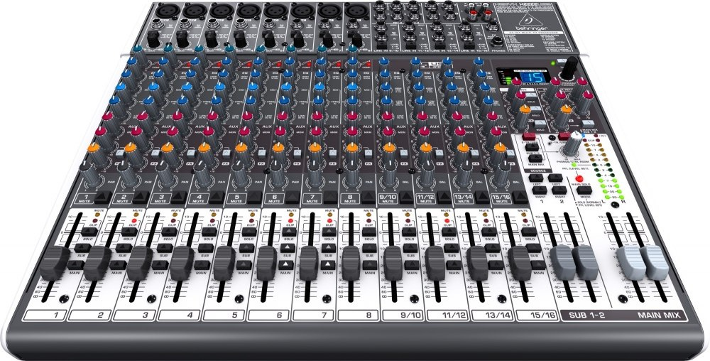 Behringer XENYX X2222USB - mikser audio z procesorem efektów i USB Behringer XENYX X2222USB - mikser audio z procesorem efektów i USB