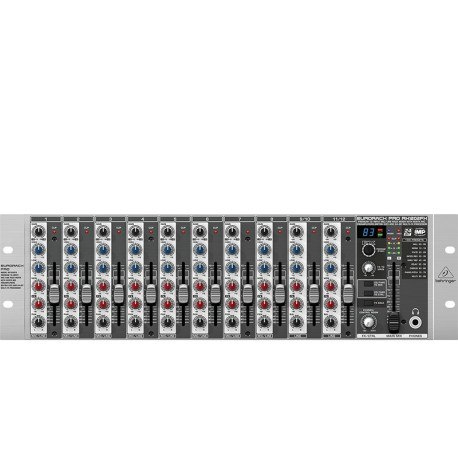 Behringer XENYX RX1202FX - 12-kanałowy mikser z preampami Behringer XENYX RX1202FX - 12-kanałowy mikser z preampami