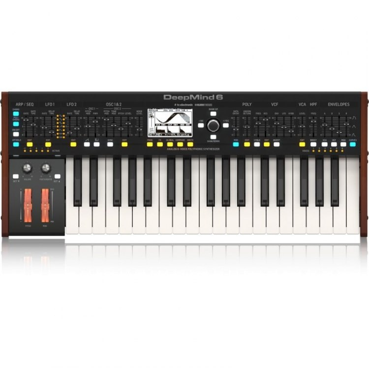 Behringer DEEPMIND 6 - syntezator analogowy Behringer DEEPMIND 6 - syntezator analogowy