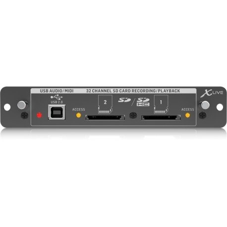 BEHRINGER - EXPANSION CARD X-LIVE BEHRINGER - EXPANSION CARD X-LIVE