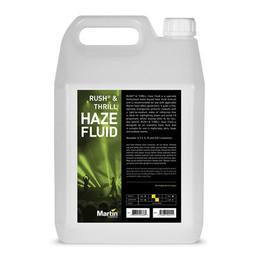 MARTIN JEM - Płyn do dymu RUSH&THRILL HAZE FLUID 5L MARTIN JEM - Płyn do dymu RUSH&THRILL HAZE FLUID 5L
